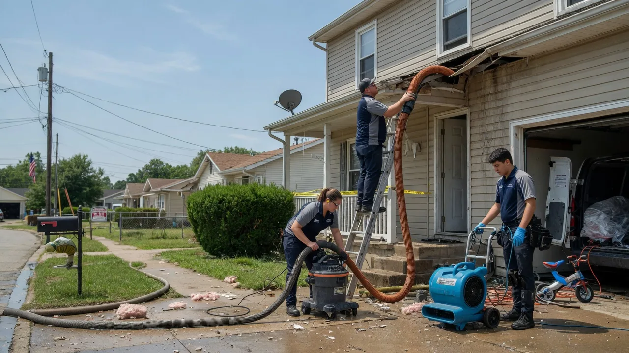 Water Damage Restoration in New Manchester, WV near me